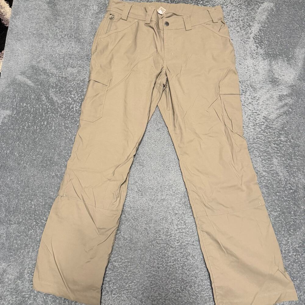 Duluth Trading Pants Womens 16 x31 Dry On The Fly Bootcut  Cargo 46708